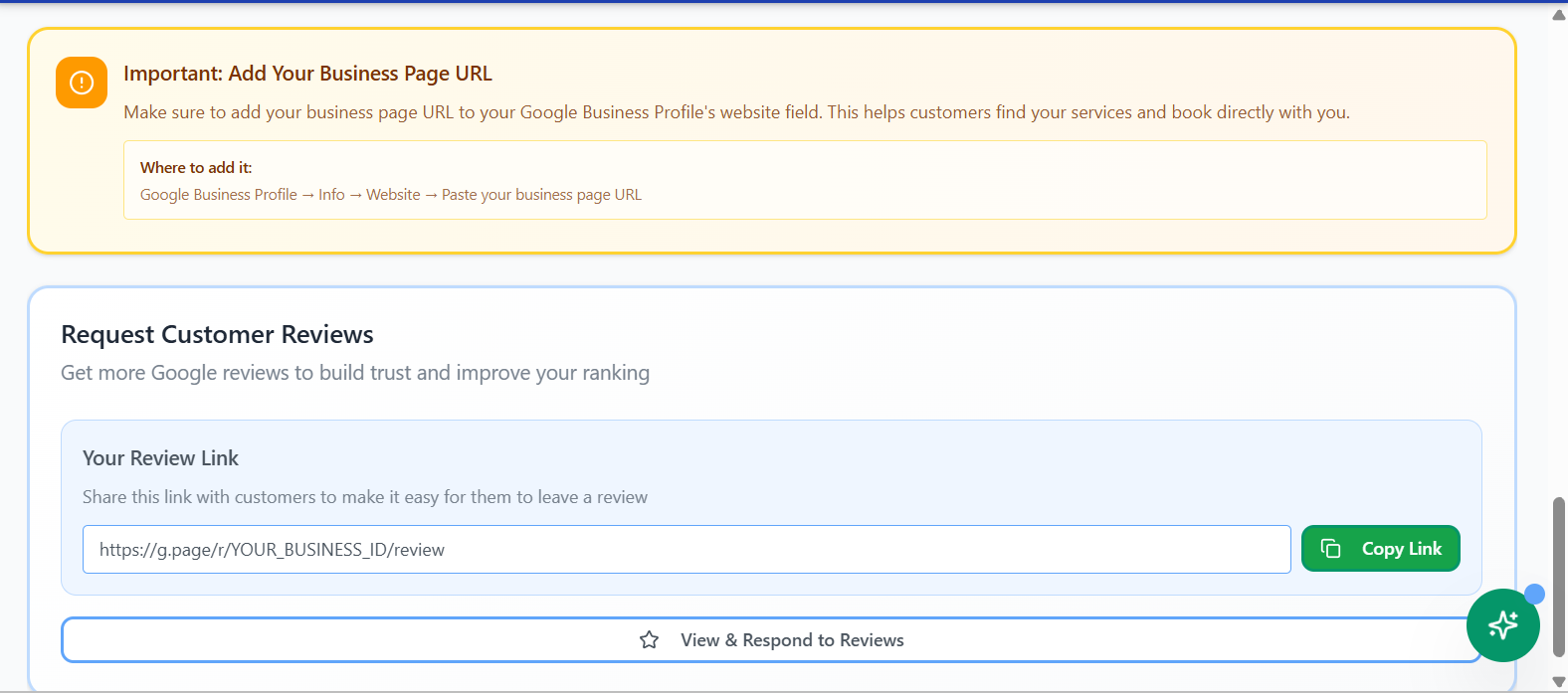 ProWorx Google Business Profile tools